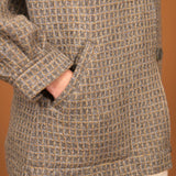 EMAD Grey Tiles Coat