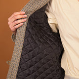 EMAD Grey Tiles Coat