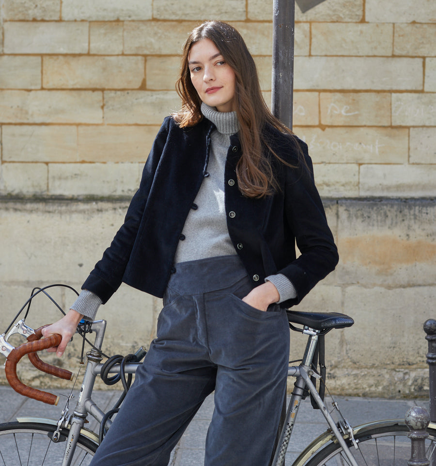 FEDELE Trousers Blue