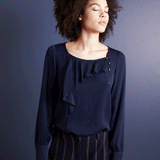 Blouse PRAGUE Marine