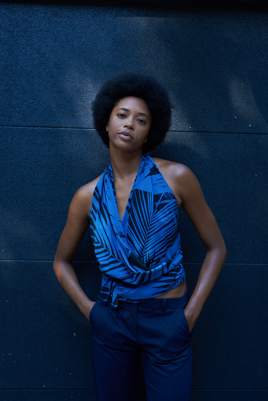 Top FAUNE Blue