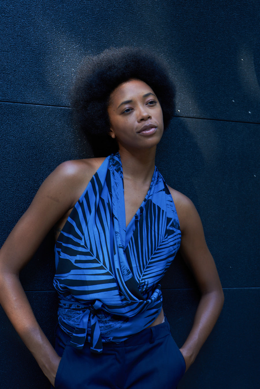 Top FAUNE Blue