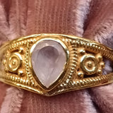MUJA Ring 4733 Indian Quartz Rose