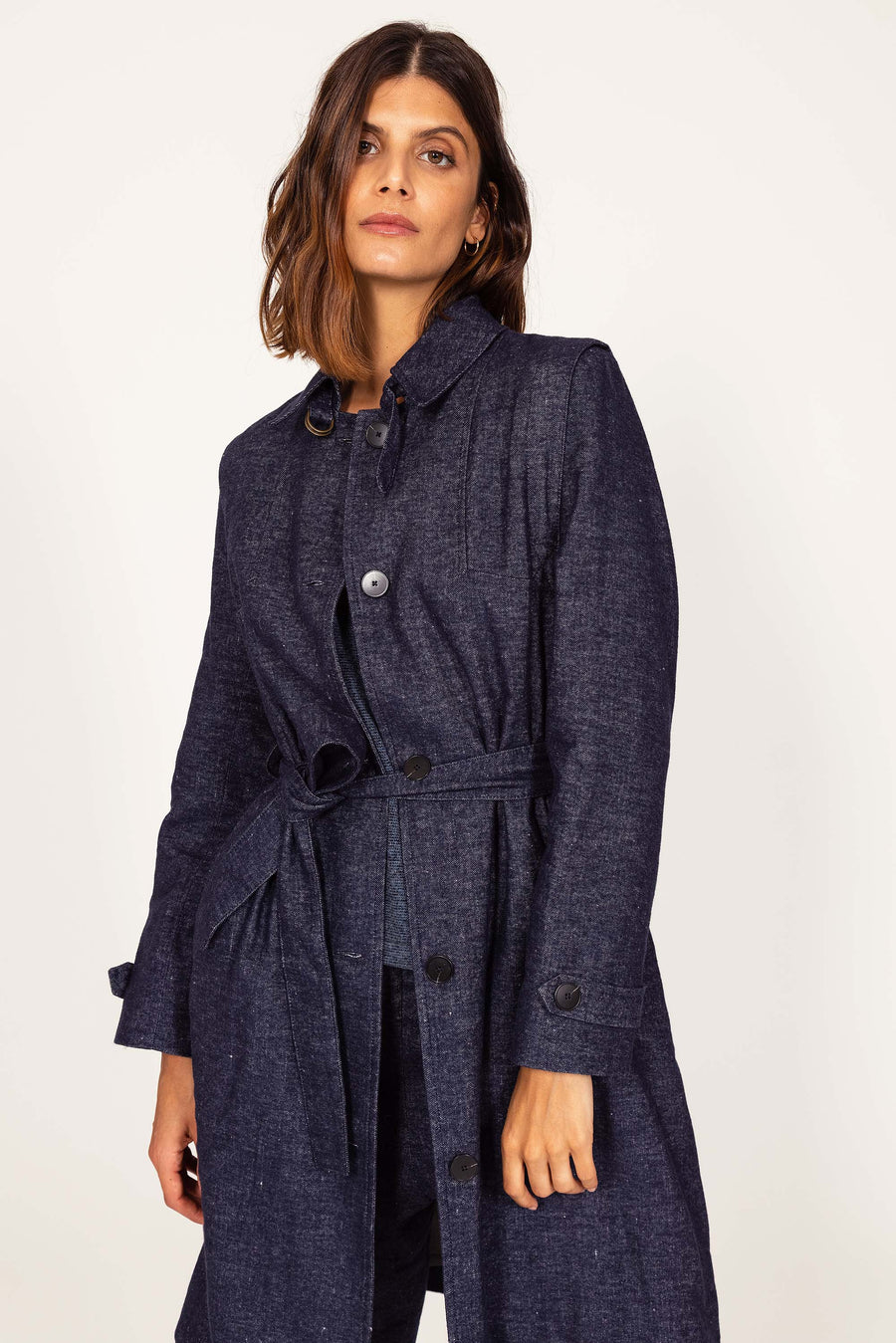 Manteau MALO Bleu