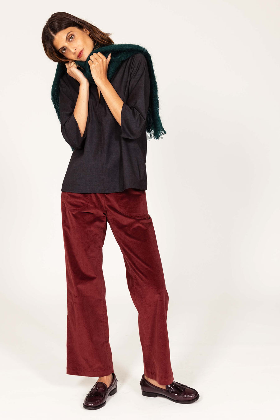 KARIM Trousers Rust