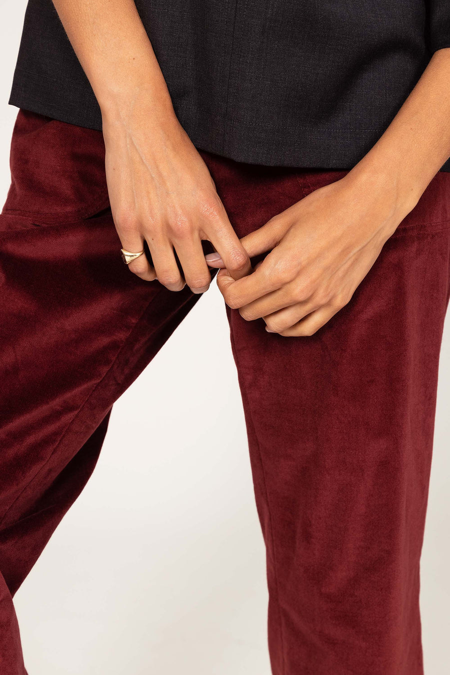 KARIM Trousers Rust