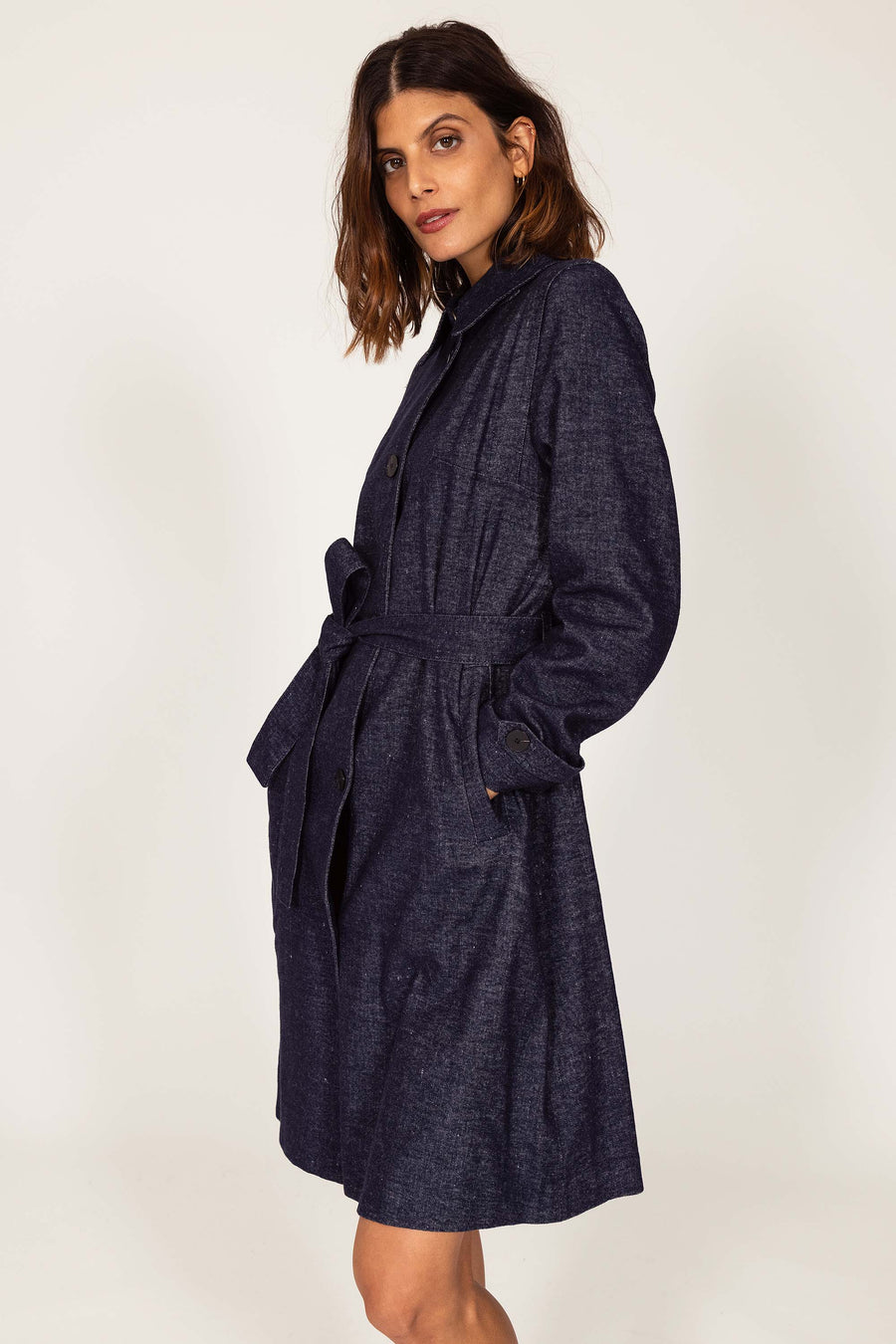 MALO Coat Blue