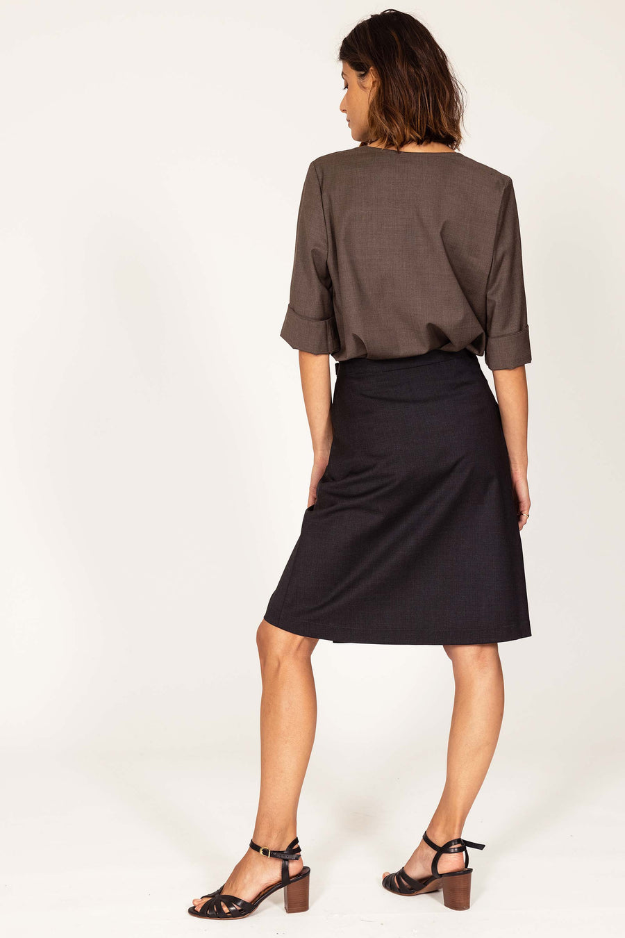 CAMILLE Skirt Gray