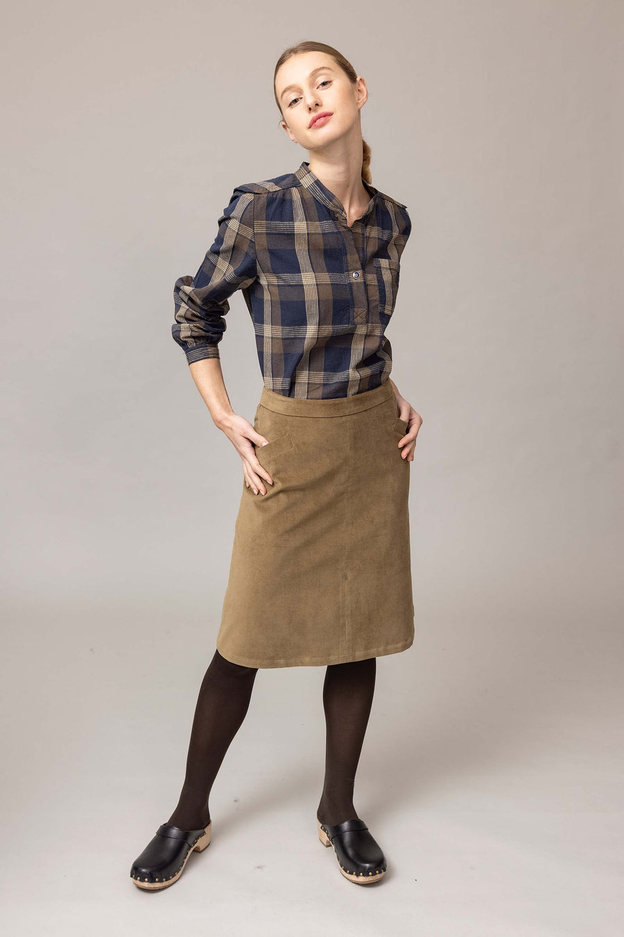 GIRAFE Khaki Skirt