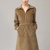 GAZELLE Khaki dress