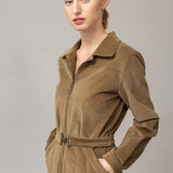 GAZELLE Khaki dress