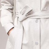 White CAT Coat 