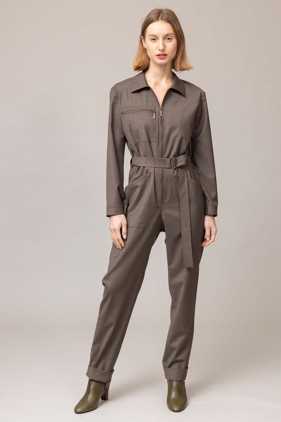 OKAPI Taupe Jumpsuit