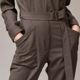 OKAPI Taupe Jumpsuit