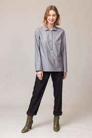 VIGOGNE Gray Blouse 