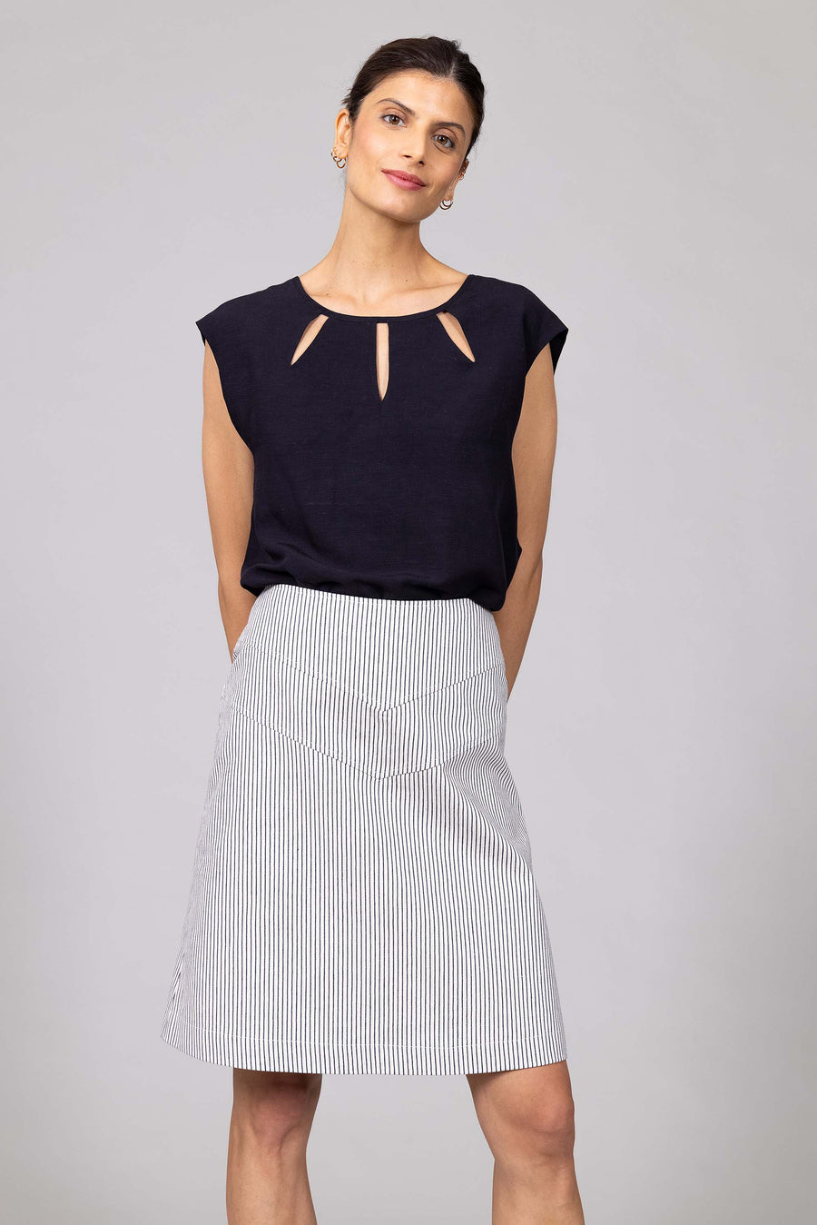 Top BABETTE Noir