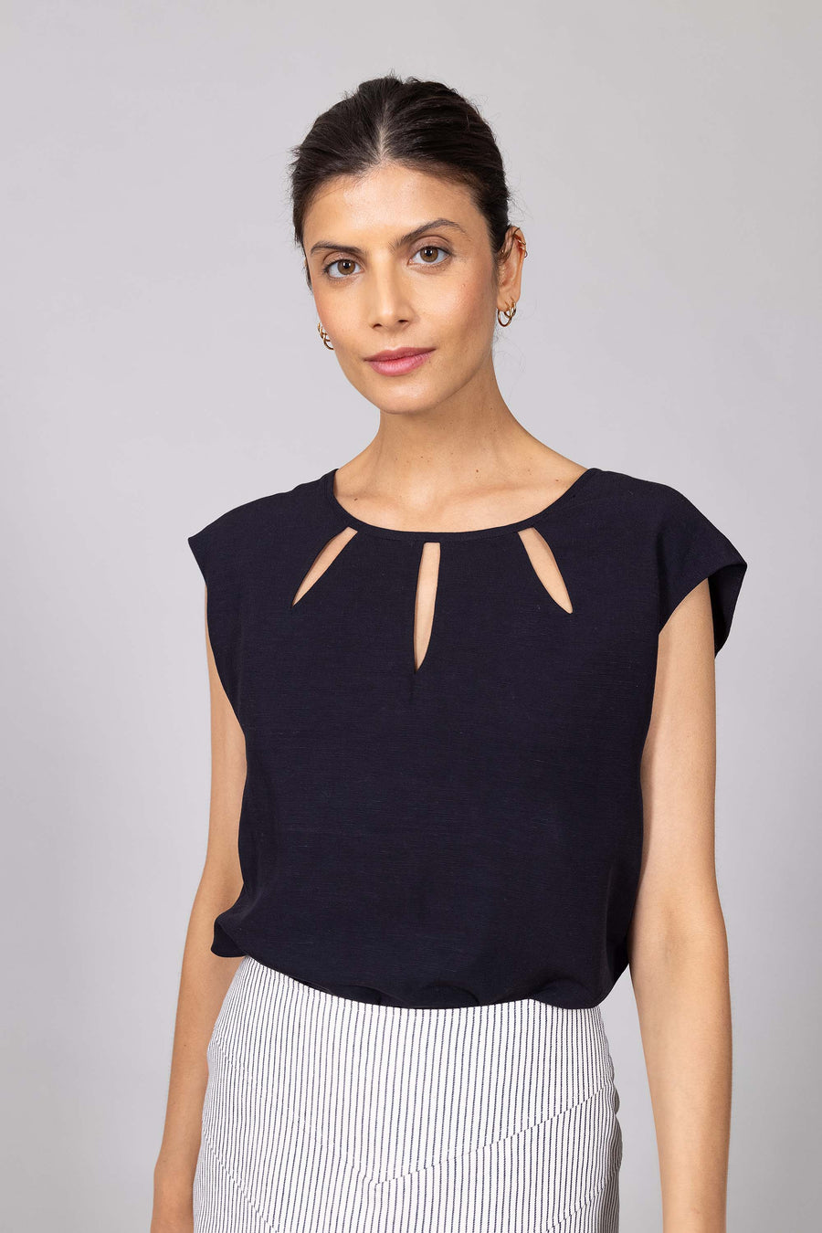 Top BABETTE Noir