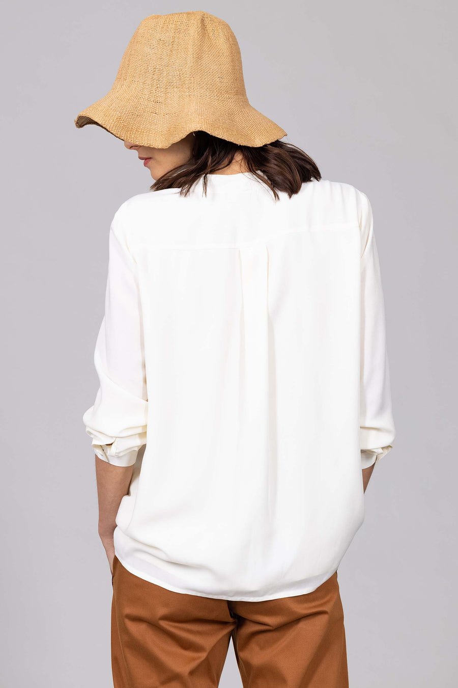 Top DAFNA Écru