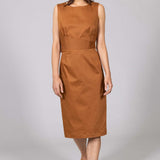 CHARLOTTE Ocher dress