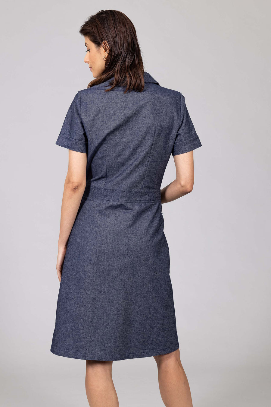 VIOLETTE Navy dress