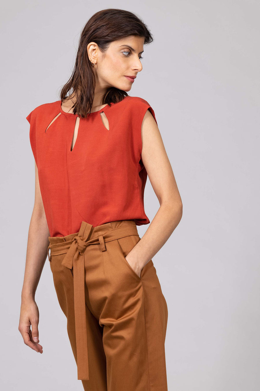 Top BABETTE Red