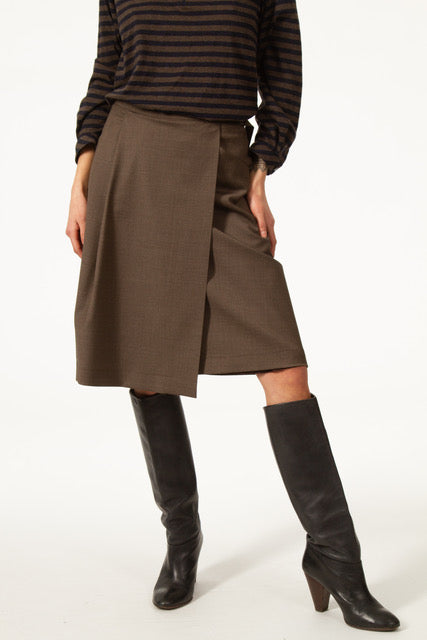 CAMILLE Skirt Brown