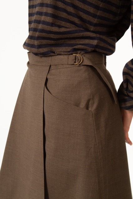 CAMILLE Skirt Brown