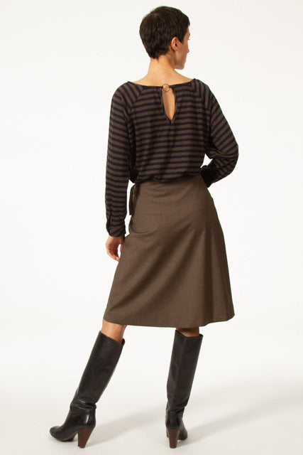 CAMILLE Skirt Brown