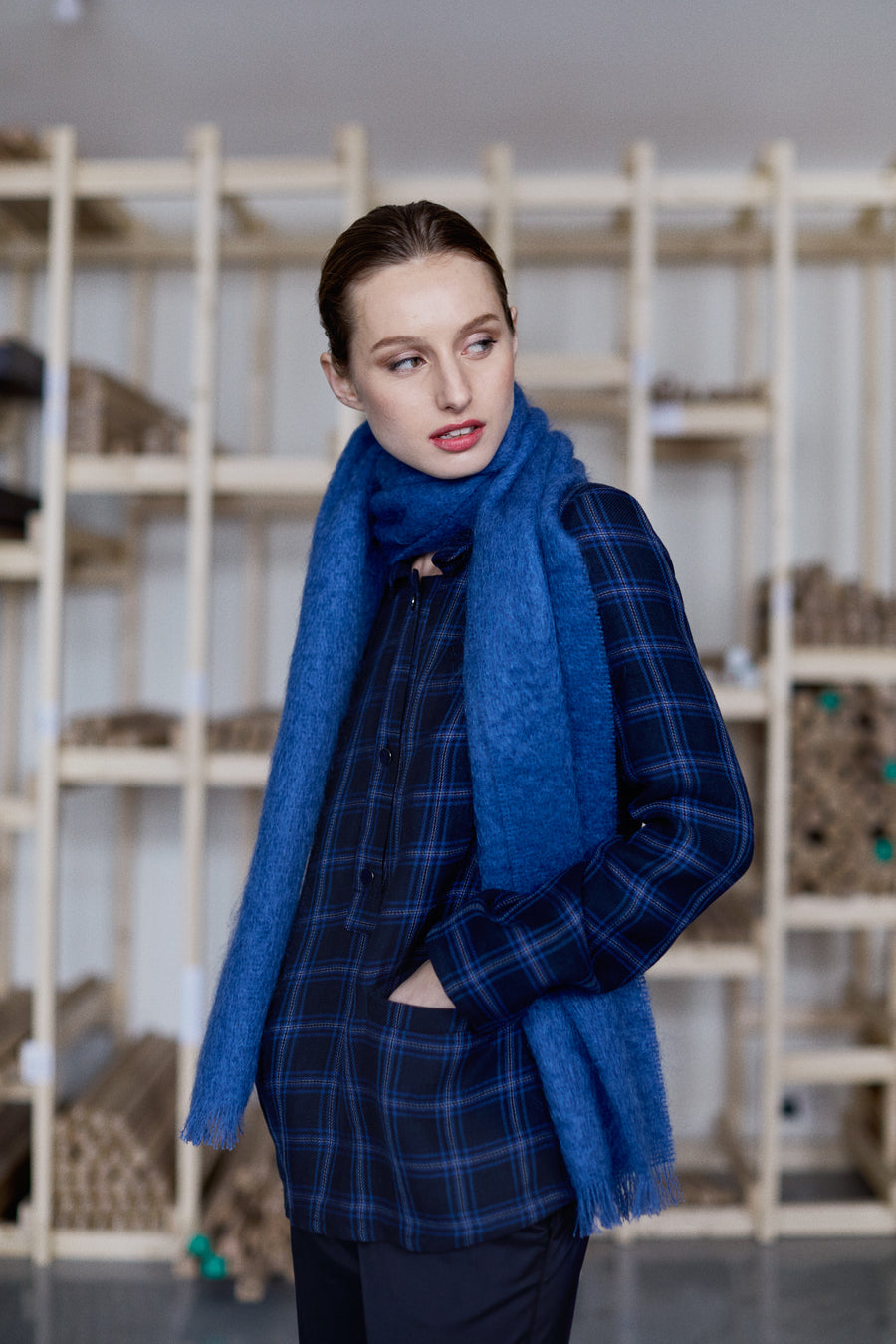 Blouse VIGOGNE Bleu