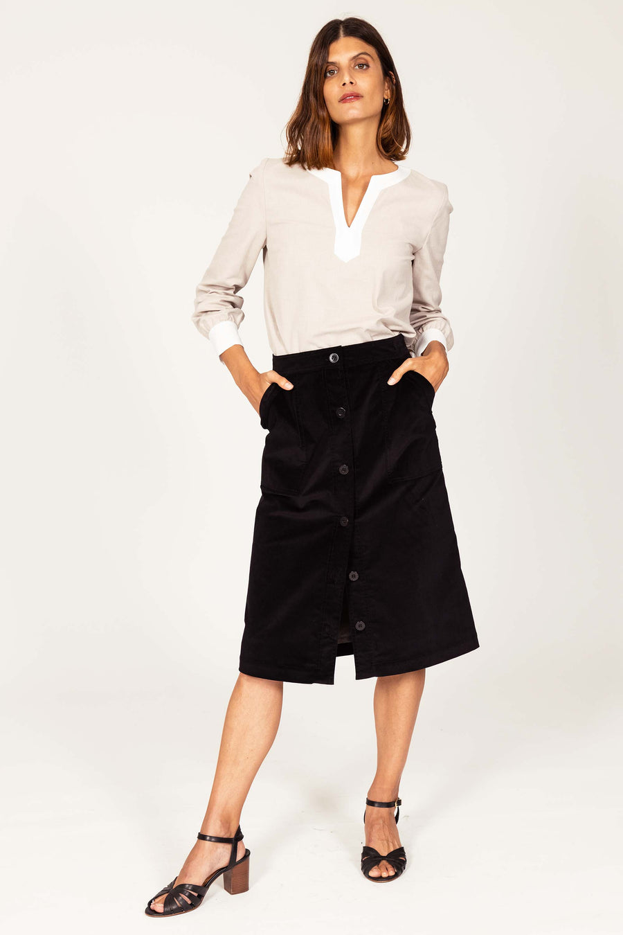 SONJA Black Skirt 